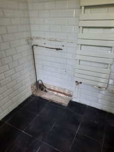 Photo de galerie - Remplacement WC suspendu par WC posé 