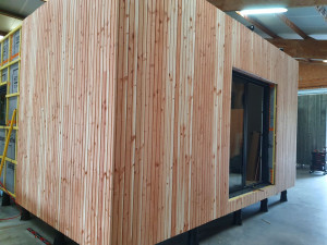 Photo de galerie - Bardage sur module habitable 50m2