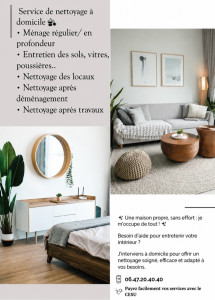 Photo de galerie - Prestation ménage en Cesu 