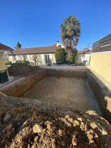 Photo de galerie - Trou piscine 