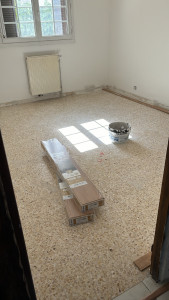 Photo de galerie - Pose de parquet - Revêtement de sol