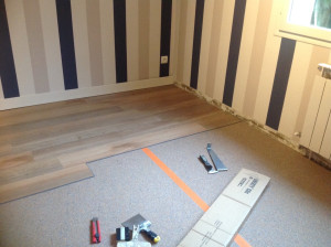 Photo de galerie - Pose de parquet 