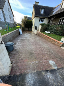 Photo de galerie - Netoyage, de l’allée après le débroussaillage