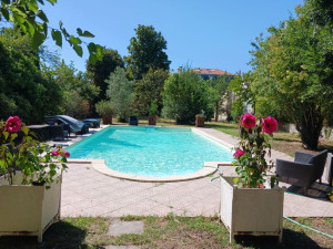 Photo de galerie - Entretien belle piscine au bouscat+jardin