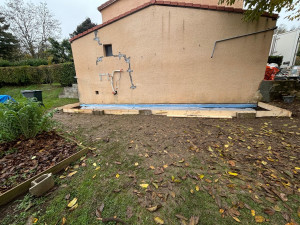 Photo de galerie - Fissure + dalle béton 