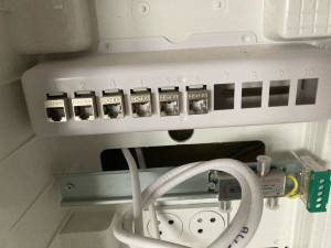 Photo de galerie - Raccordement noyau, RJ45