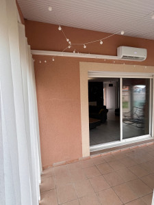 Photo de galerie - Pose climatisation dans une véranda 