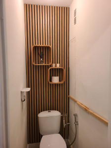 Photo de galerie - Pose panneau de décoration 