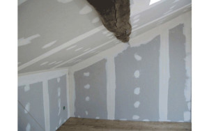 Photo de galerie - Placo et bande à joint