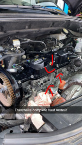 Photo de galerie - étanchéité moteur 