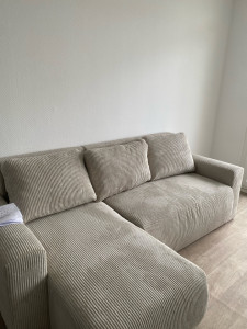 Photo de galerie - Montage et installation d’un canapé d’angle.