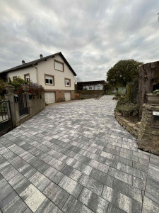 Photo de galerie - Pavage entré de garage et abord de maison