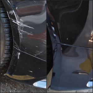 Photo de galerie - Suppression des rayures par polissage sur une Audi A5 Sportback 