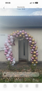 Photo de galerie - Loue arche pour mariage anniversaire etc . sans les ballons 