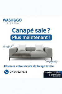 Photo de galerie - Nettoyage de canapé