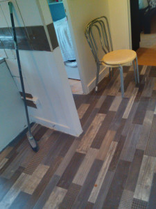 Photo de galerie - La pose de lino 