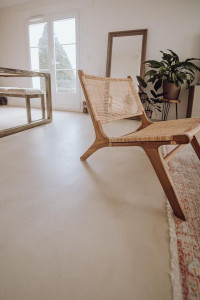 Photo de galerie - Sol en béton ciré 