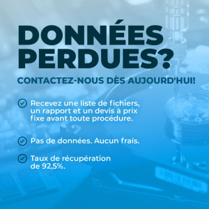 Photo de galerie - Récupération de données