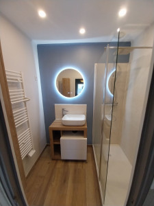 Photo de galerie - Rénovation totale d'une salle d'eau 