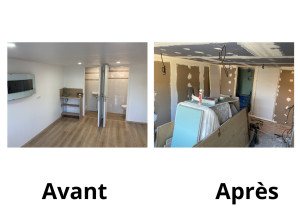 Photo de galerie - Travaux création institut