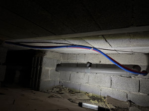 Photo de galerie - Création évacuation dans vide sanitaire