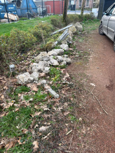 Photo de galerie - Évacuation de bloc de béton