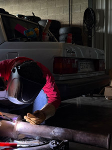 Photo de galerie - Soudure ligne échappement 