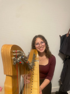 Photo de galerie - Je donnes des cours de harpe. 