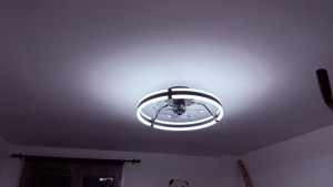 Photo de galerie - Pose Luminaires / Ventilateur 
