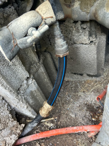 Photo de galerie - Fuite sur arrivé d’eau sanitaire réparé 