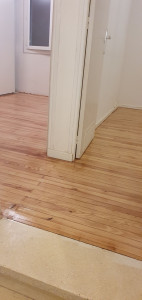 Photo de galerie - Parquet poncer et vitrifié 