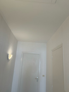 Photo de galerie - Enduit et peinture au plafond