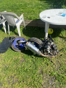 Photo de galerie - Démontage remontage moteur scooter complet 
