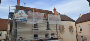 Photo de galerie - Chantier tuille plates 
