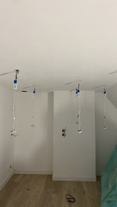 Photo de galerie - Installation de spots 