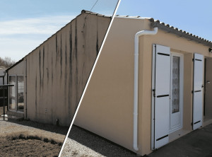 Photo de galerie - Nettoyage façade