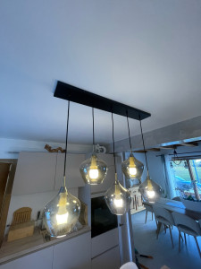 Photo de galerie - Pose luminaires 