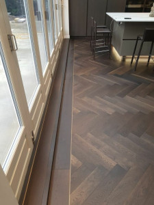 Photo de galerie - Pose de parquet - Revêtement de sol