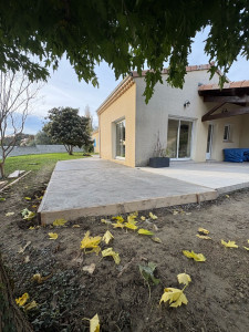 Photo de galerie - Dalle 25 m2 