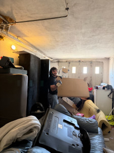 Photo de galerie - Débarras et nettoyage de garage