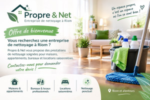 Photo de galerie - J’interviens pour l’entretien des maisons, appartements, bureaux et locations saisonnières, avec une attention particulière portée aux détails. Sols, surfaces, cuisine, salle de bains et sanitaires : chaque espace est nettoyé avec sérieux pour vous garant