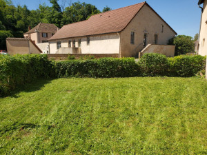Photo de galerie - Photo APRES tonte de pelouse et taille de haie