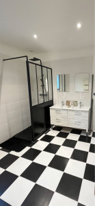 Photo de galerie - Rénovation d’une salle de bain 