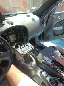 Photo de galerie - Montage autoradio carplay
