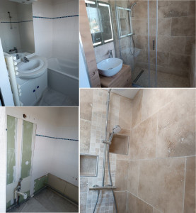 Photo de galerie - Réalisation de salle de bain
