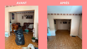 Photo de galerie - Débarras complet d’appartement 