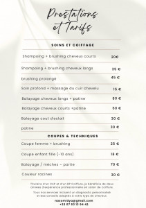 Photo de galerie - Coiffure à domicile