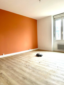 Photo de galerie - Travaux de peinture intérieur réaliser pour un appartement en rénovation 