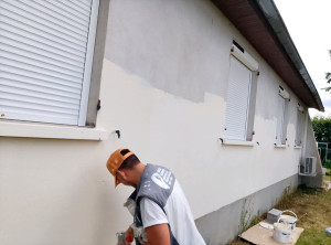 Photo de galerie - Rénovation de façade en peinture 