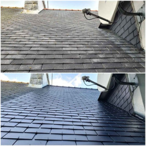 Photo de galerie - Peinture toiture sure guerande